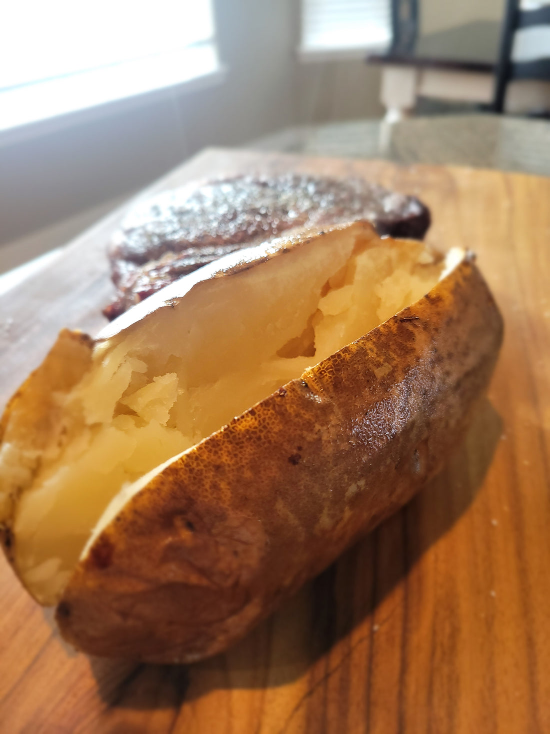 Kim's perfect giant baked potato