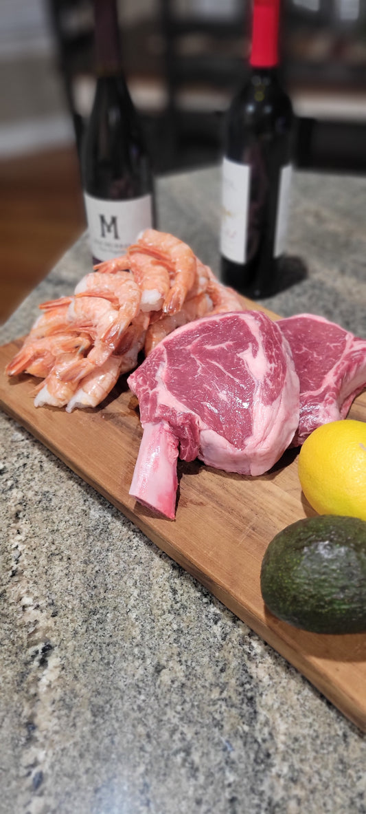 Cowboys and prawns gift pack