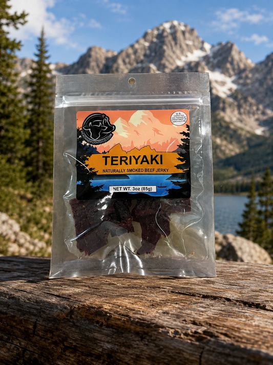Meat and Potato Teriyaki Jerky (3oz)