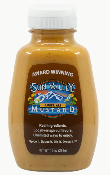 Amber Ale Sun Valley Mustard squeeze 10oz