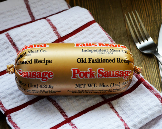 Falls Brand Bulk raw breakfast sausage 4-1# packages
