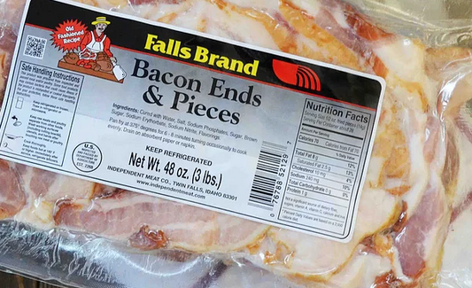 Bacon Ends and Pieces.  6 pounds