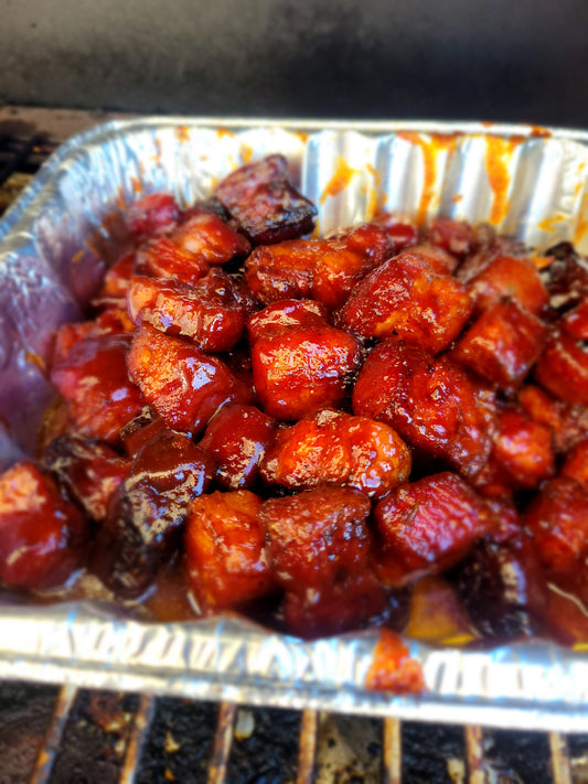 Smoked Candied Pork Belly