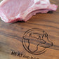 Thick Cut 10oz Bone-In Pork Chops (4 Pack)