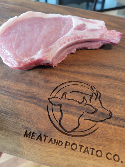 Thick Cut 10oz Bone-In Pork Chops (4 Pack)
