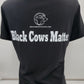 Black Cows Matter Women's Cut shirt
