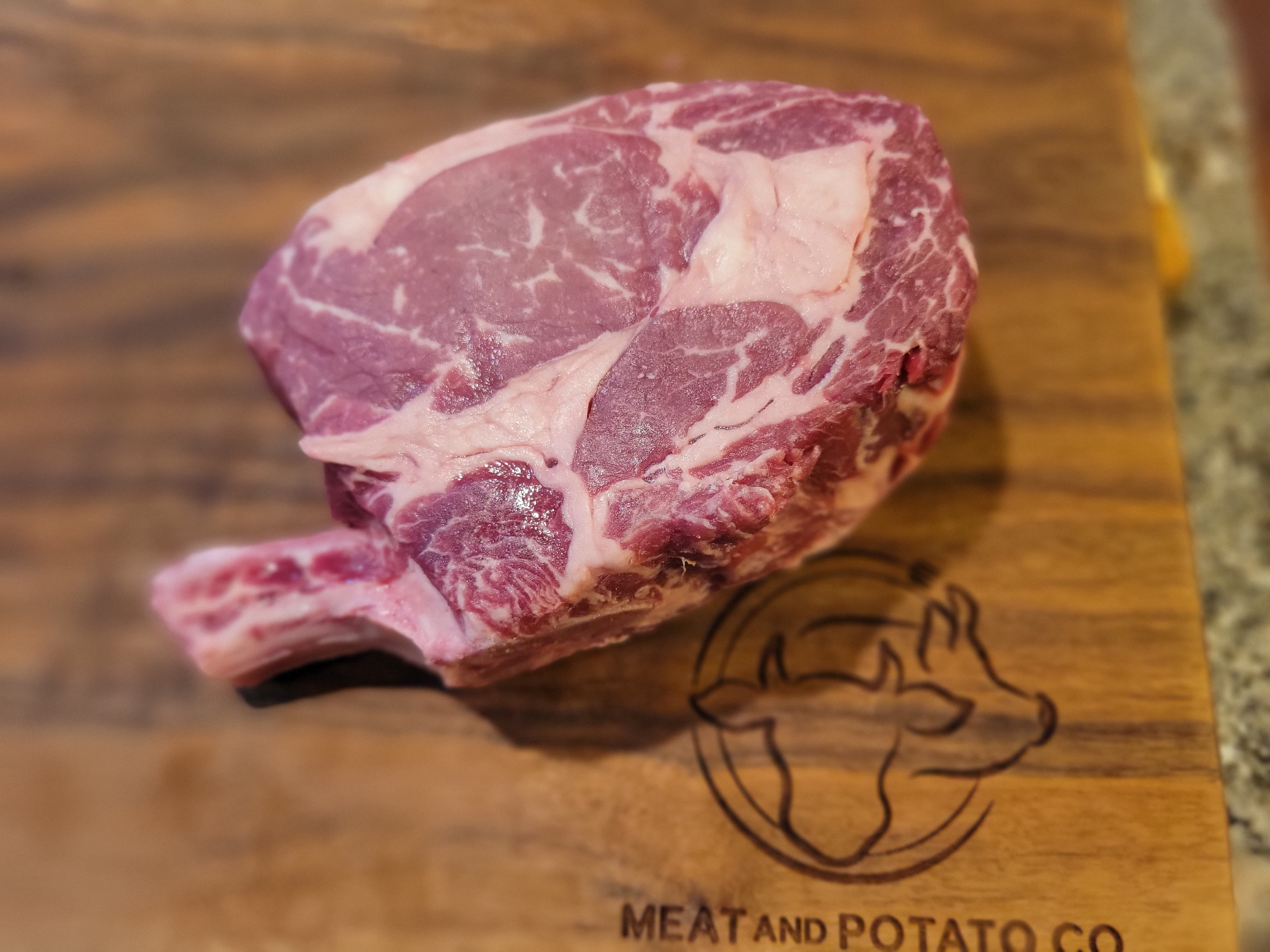 Cowboy cut Ribeye (22oz) – Meat and Potato Company