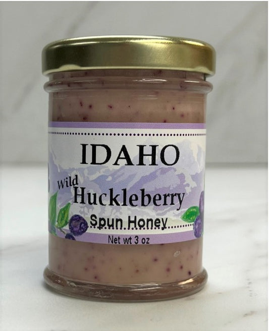 Dorothy's Huckleberry Creamed Honey 3 oz