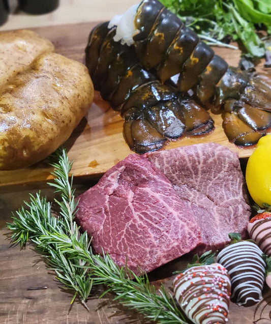 Valentines Steak and Lobster Tail (build your own)