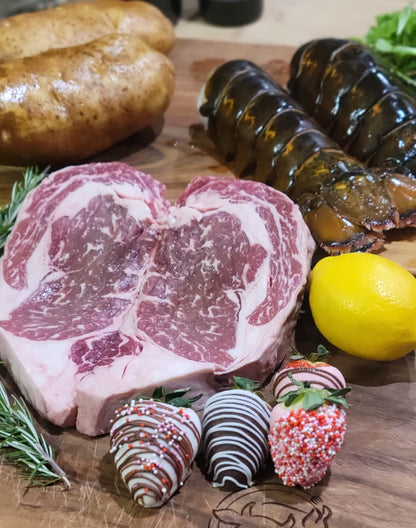 Valentines Steak and Lobster Tail (build your own)