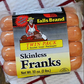 Original franks 2#  Pound Pack