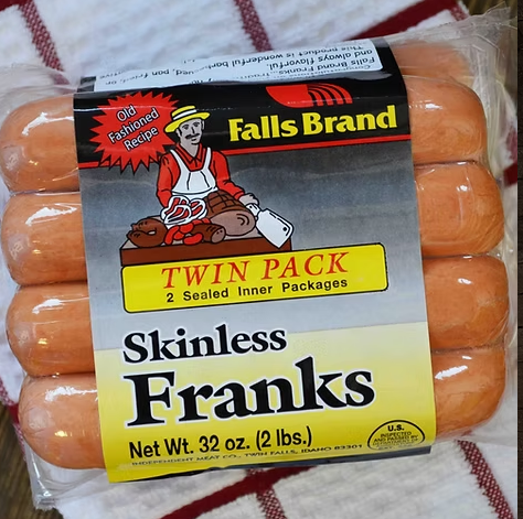 Original franks 2#  Pound Pack