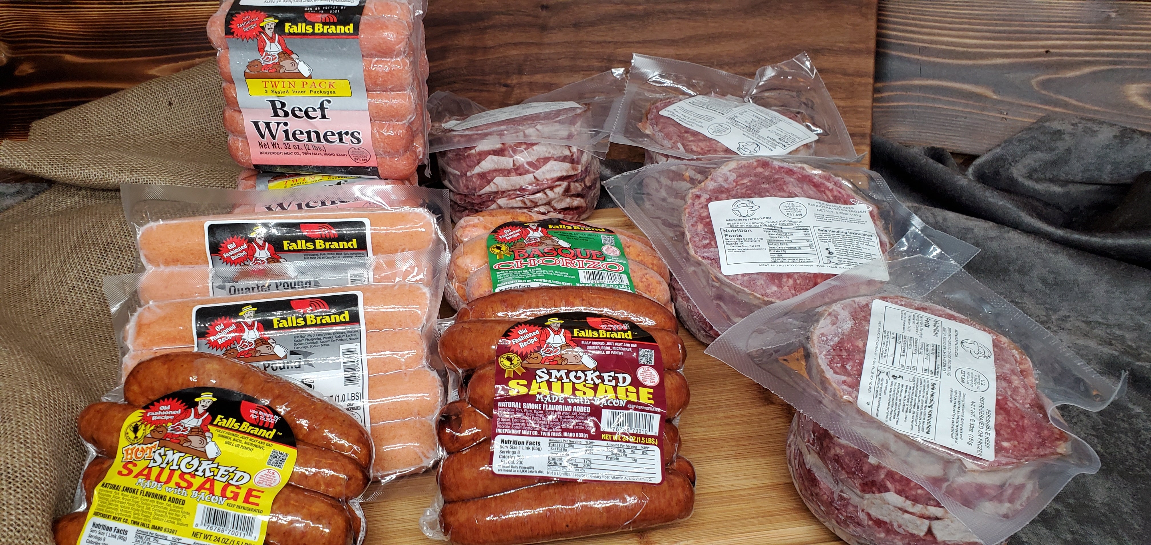 Burgers and Dogs Bundle (90 portions) – Meat and Potato Company