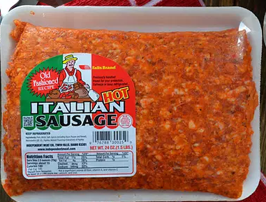 Spicy hot Italian sausage