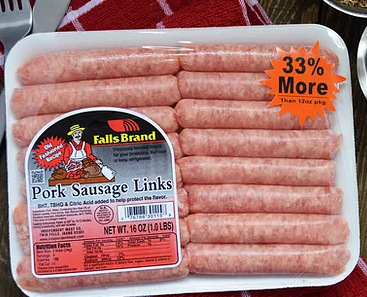 Falls Brand 1oz breakfast sausage links