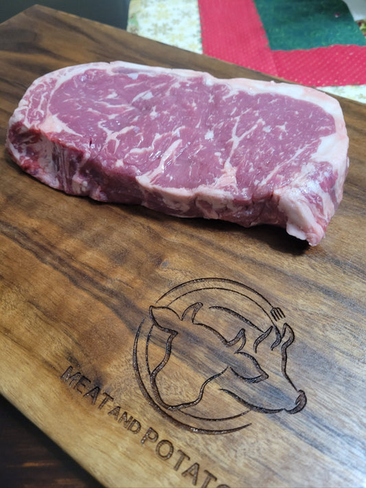 Thick Cut New York Strip Steak 2 pack