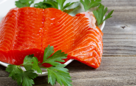 Wild Alaskan Sockeye Salmon fillets