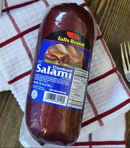 Falls Brand Salami (2#) 4 each per order